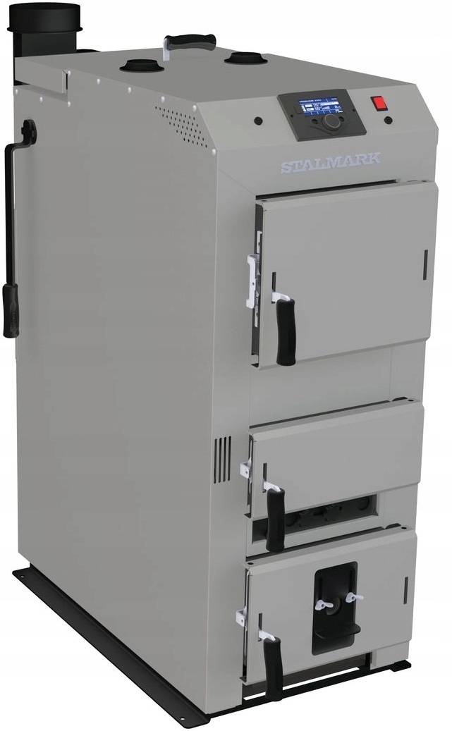 Dvojfunkčné oceľové kachle na drevo Stalmark, 37 kW